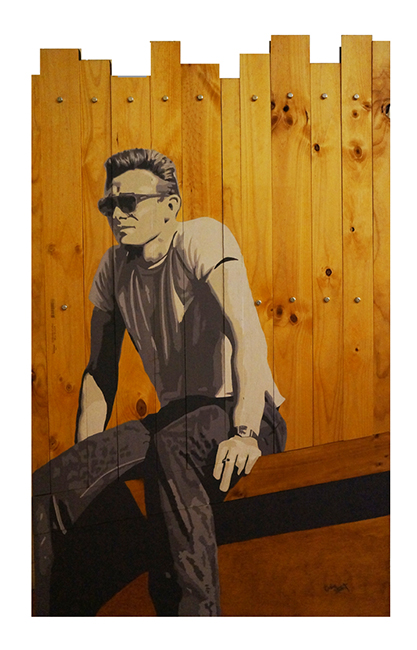 James on a Wall